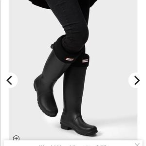 Hunter tall fleece rain boot liners